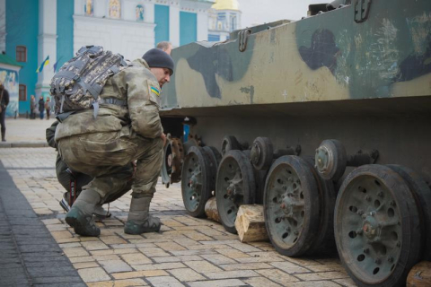 У Києві триває виставка захопленої російської техніки