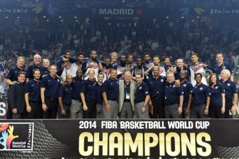 Команда США победила на баскетбольном Чемпионате мира-2014