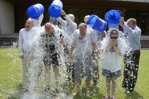 Акция Ice Bucket Challenge дошла до Украины