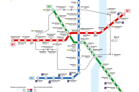 Безконтактні картки в метро продаються тільки на 11 станціях