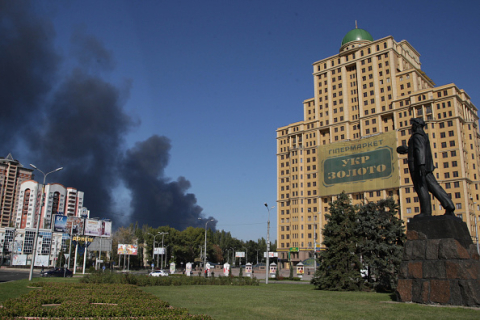 Бойовики з втратами відступили від донецького аеропорту