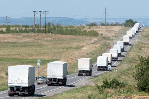 Российский «гуманитарный конвой» самовольно пересёк границу Украины
