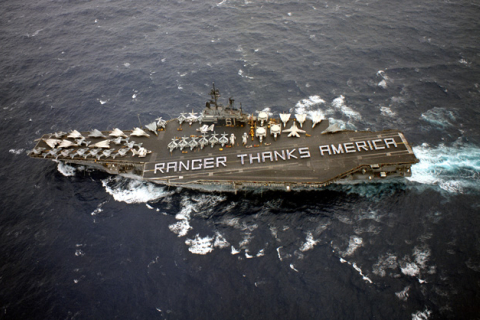 Известный американский авианосец USS Ranger продали за 1 цент