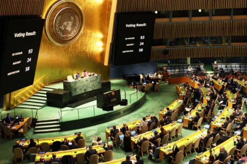 Генеральна Асамблея ООН призупинила членство Росії у Раді з прав людини