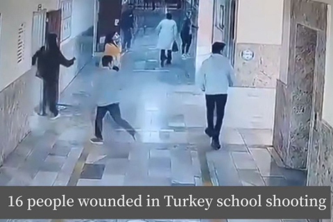 Вооруженный мужчина открыл огонь в средней школе в Турции, ранив не менее 16 человек, после чего покончил с собой