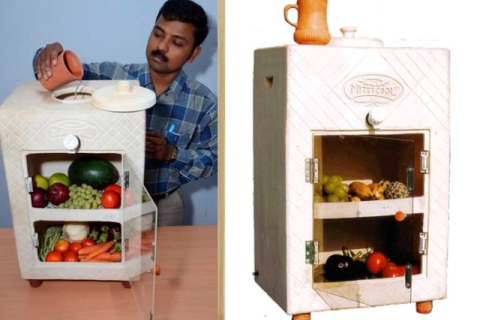 Індієць виготовляє глиняні холодильники, що працюють без електрики