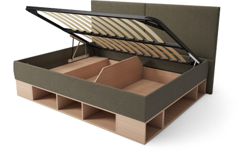 Тахта с подъёмным механизмом − практичная мебель для дома и квартиры