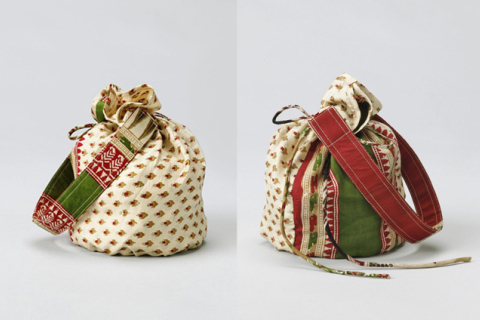 Дизайнер создала в честь своей бабушки серию сумок из старых сари. ФОТОрепортаж