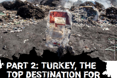Британцы в 2020 году ввезли в Турцию 40% всех пластиковых отходов Великобритании