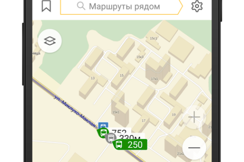 Движение киевских маршруток уже можно отследить в «Яндекс.Транспорт»