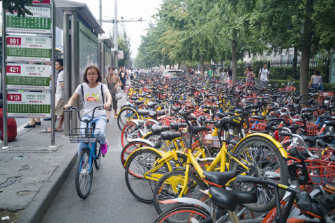 Проблема велосипедов в Китае: у каждого байка есть «тёмная сторона»