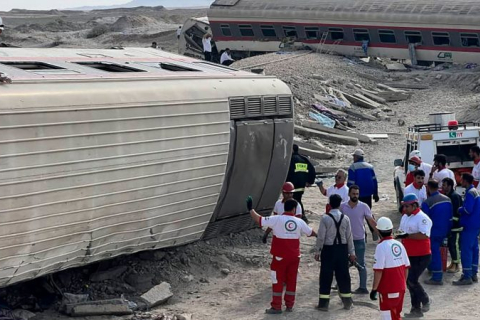 Катастрофа поїзда в Ірані: щонайменше 21 людина загинула, 87 отримали поранення