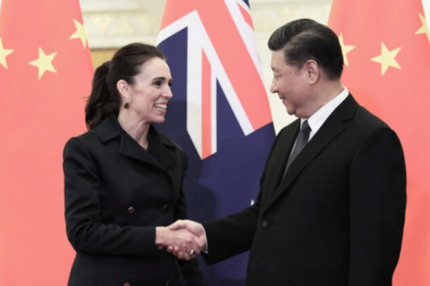 Более половины новозеландцев рассматривают Китай как угрозу