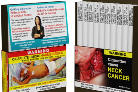 Канада — перша країна, яка почне друкувати наслідки куріння на кожній сигареті (ВІДЕО)