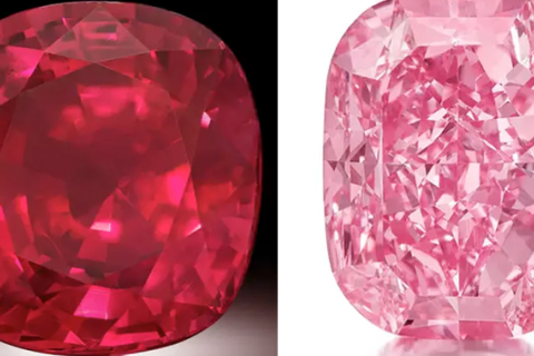 Найдорожчий у світі рубін і рідкісний рожевий діамант продали за $35 млн кожний (ВІДЕО)