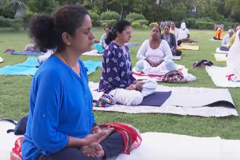 В Індії відзначили Міжнародний день йоги (ВІДЕО)