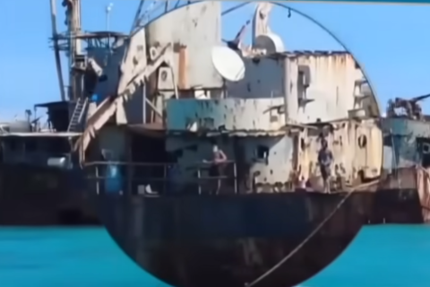 Китай перехопив продовольство для філіппінських військ (ВІДЕО)