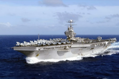 Американський авіаносець USS Nimitz прямує на Близький Схід (ВІДЕО)