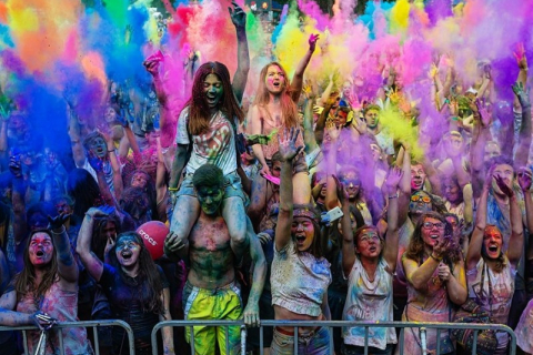 В Киеве пройдёт фестиваль красок «Холи»