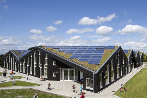 В Дании построили самый экологически чистый и энергоэффективный детский сад