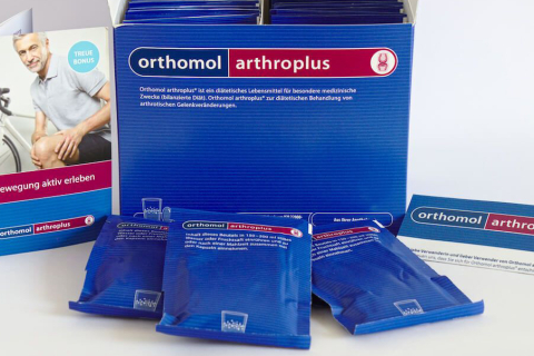 Витамины Orthomol Arthro Plus для суставов и связок 