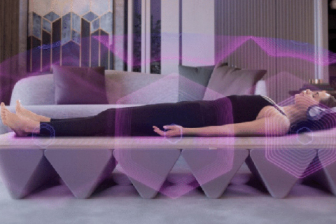 Створене ліжко, яке сприяє зціленню через вібрацію і звук (ВІДЕО)