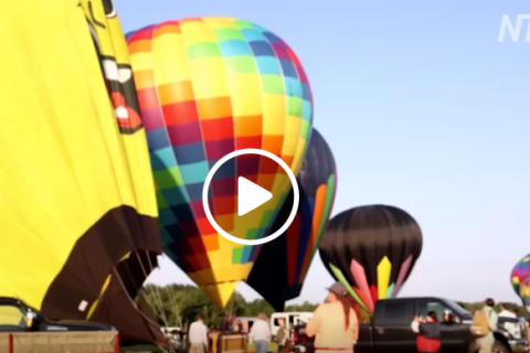 Один из крупнейших в мире фестивалей воздушных шаров прошёл в Нью-Джерси (ВИДЕО)