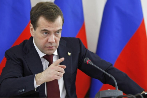 Медведев опубликовал карту Европы. Украине останется Киев