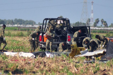 Вертолет разбился во время захвата наркобарона в Мексике, погибли 14 человек