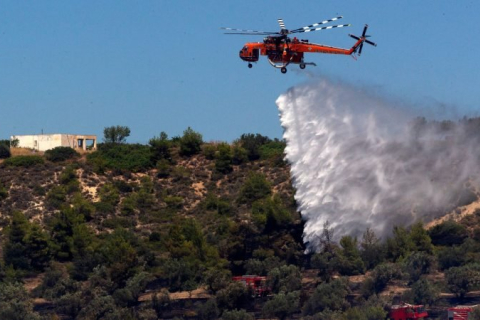 У Греції вирують пожежі: у підпалах підозрюють спекулянтів землею