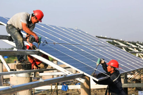 "Углеродный след" китайских солнечных панелей занижен ООН в 3 раза