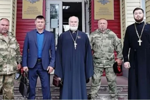 Російський священник закликає очистити Україну від культизму, нацизму і сатанізму