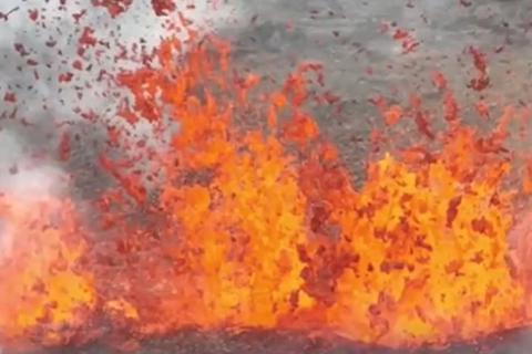 Ісландське виверження вулкана вказує на "новий цикл" (ВІДЕО)