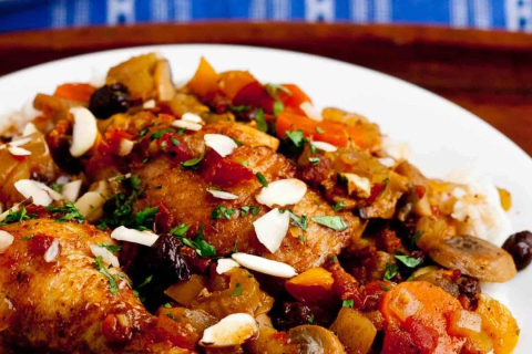 Как приготовить куриное мясо по-мароккански