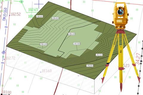 Топографическая съемка местности 