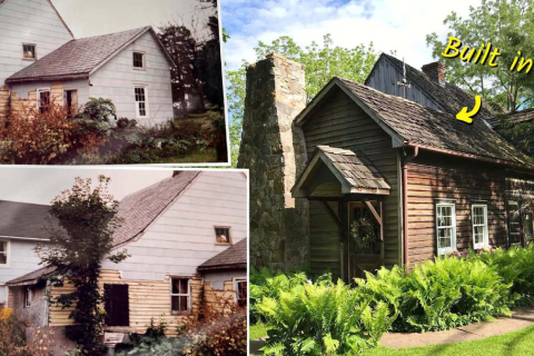 Пара покупает старый дом, построенный в 1761 году, и восстанавливает его до исторической американской славы — загляните внутрь сейчас