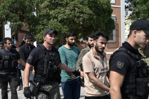 В Греции арестовали за расизм мигрантов и обвинившего их в поджогах территории