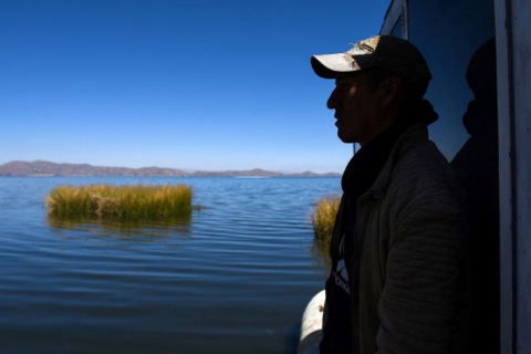 В Боливии объявлено предупреждение о засухе на озере Титикака