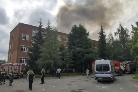Безпілотники не є причиною вибуху на підмосковному заводі, повідомив Слідчий комітет РФ