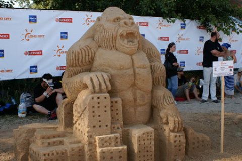 У Києві пройшов IV Київський міжнародний фестиваль піщаної скульптури 'Long Art' (фоторепортаж)