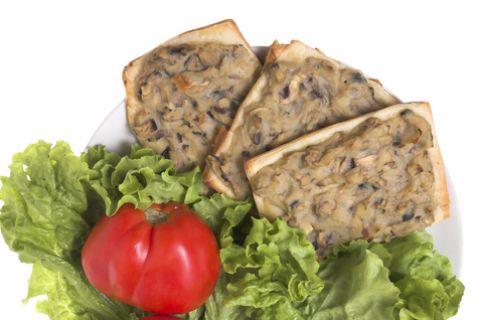 Бутерброди з баклажанною пастою по-грецьки