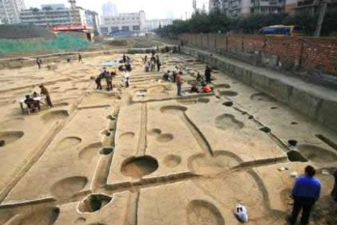 Древнейшее сооружение обнаружено в руинах Цзиньша