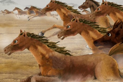 Культура стародавнього Китаю: Тисячі коней мчать галопом - ідіома 39