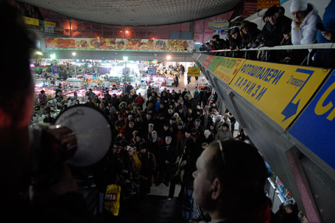 Підприємці Житнього ринку влаштували протест. Фоторепортаж 