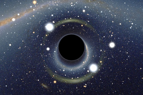 Чёрные дыры: вне пространства и времени