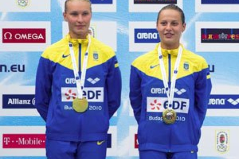 Українці завоювали 8 медалей на ЧЄ зі стрибків у воду