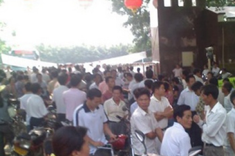 По крестьянам в провинции Гуандун открыли огонь. Есть убитый и раненые