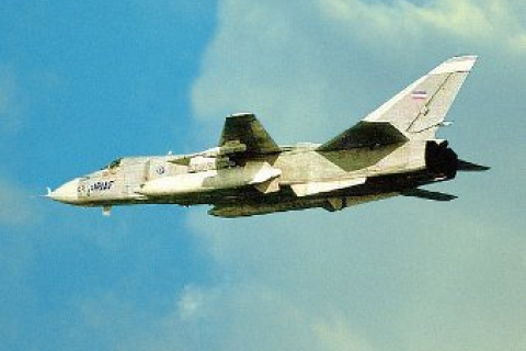 В Амурській області розбився літак Су-24
