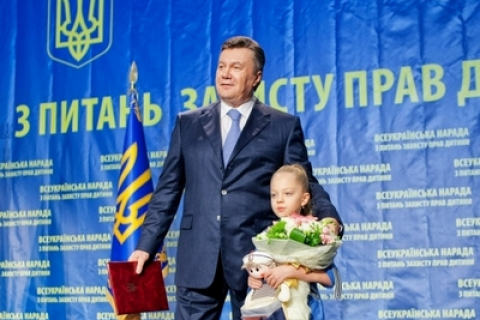 2013 рік в Україні буде Роком дитячої творчості - Янукович