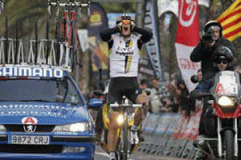 Латыш Смукулис – победитель первого этапа велогонки «Вуэльта Каталонии»; Подгорный - 81-й